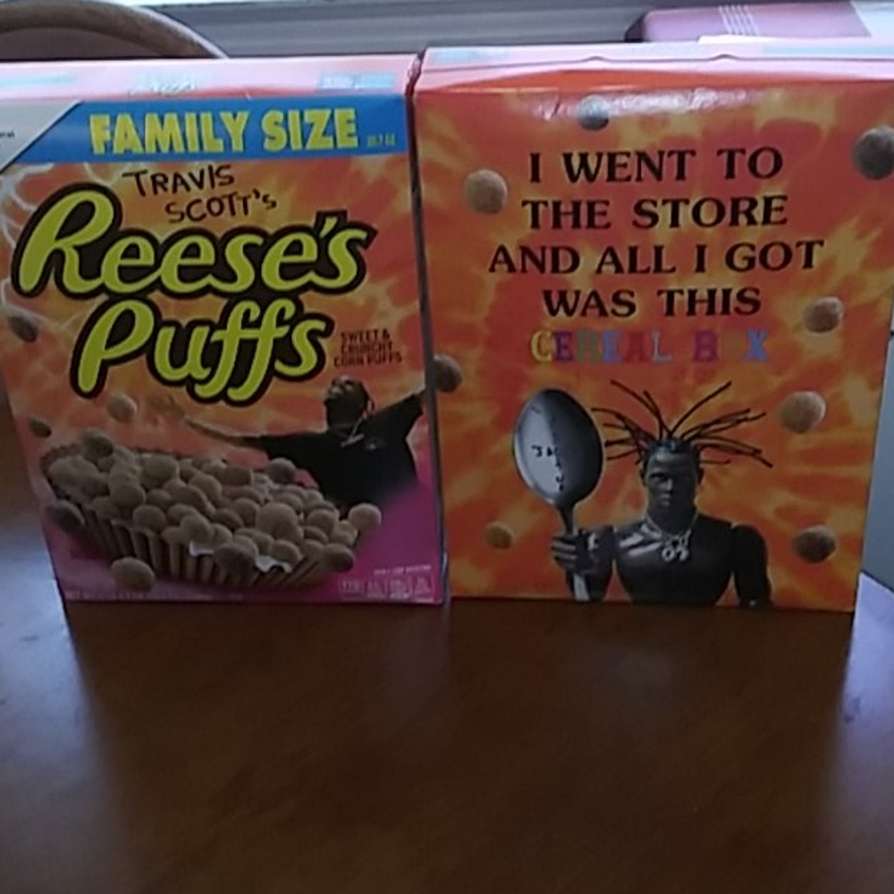 Travis scott cereal limited edition RARE
